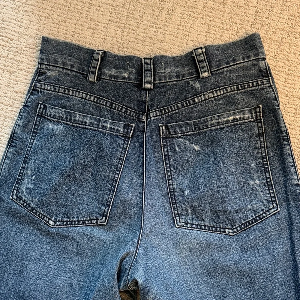 Rachel Comey Dark Denim Wide-Leg Jeans - Picture 7 of 10